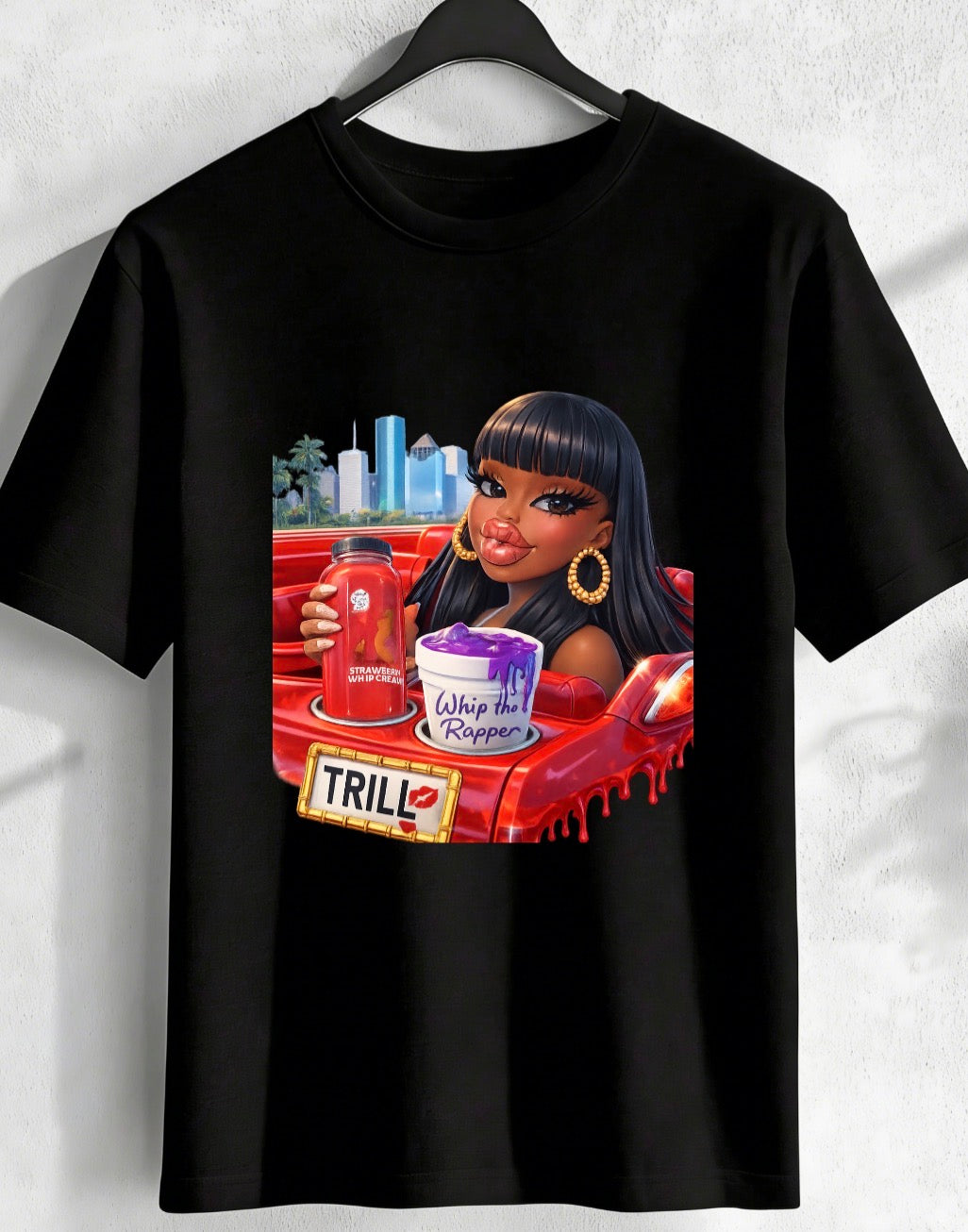 SHORT SLEEVE WHIP THE RAPPER T-SHIRT